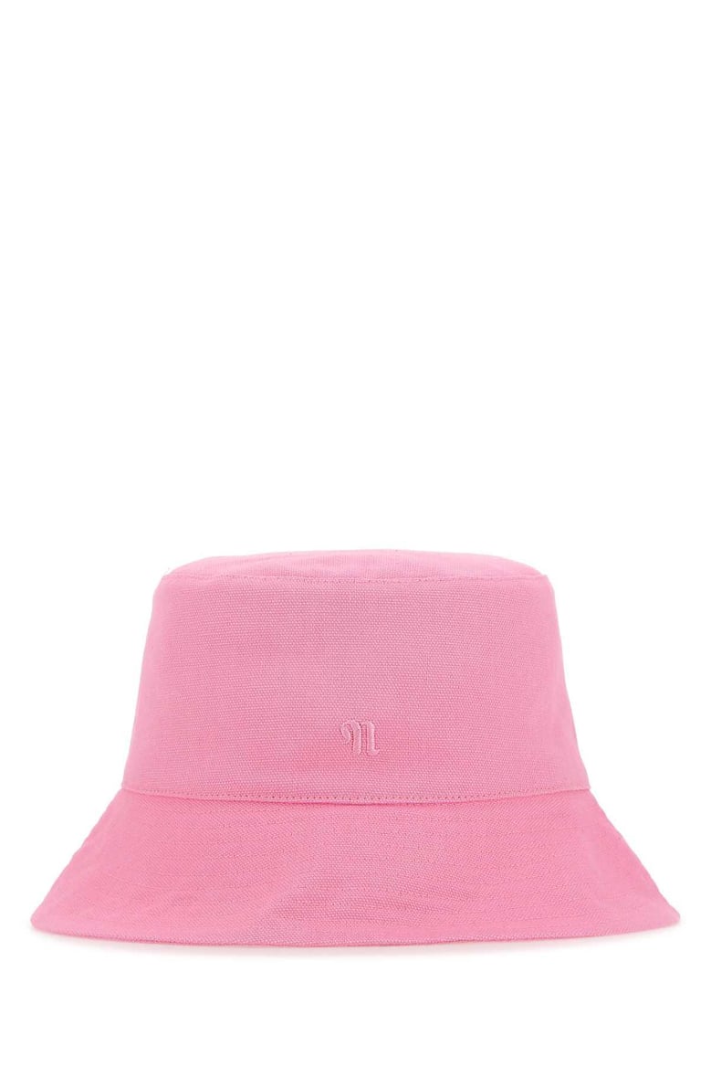 pink cotton hat by Selfnex