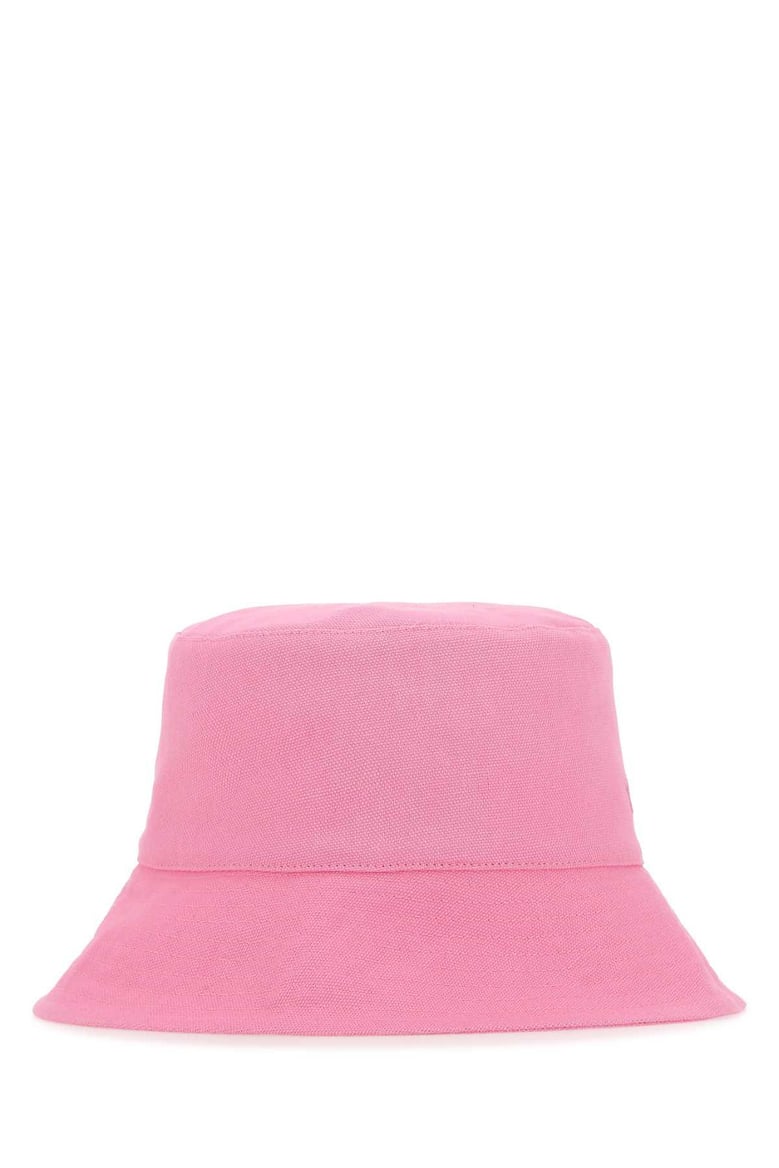 pink cotton hat by Selfnex