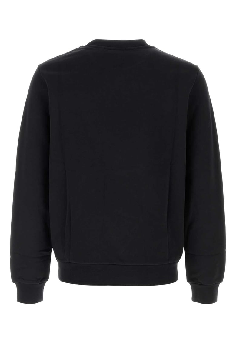 black cotton sweatshirt by Selfnex
