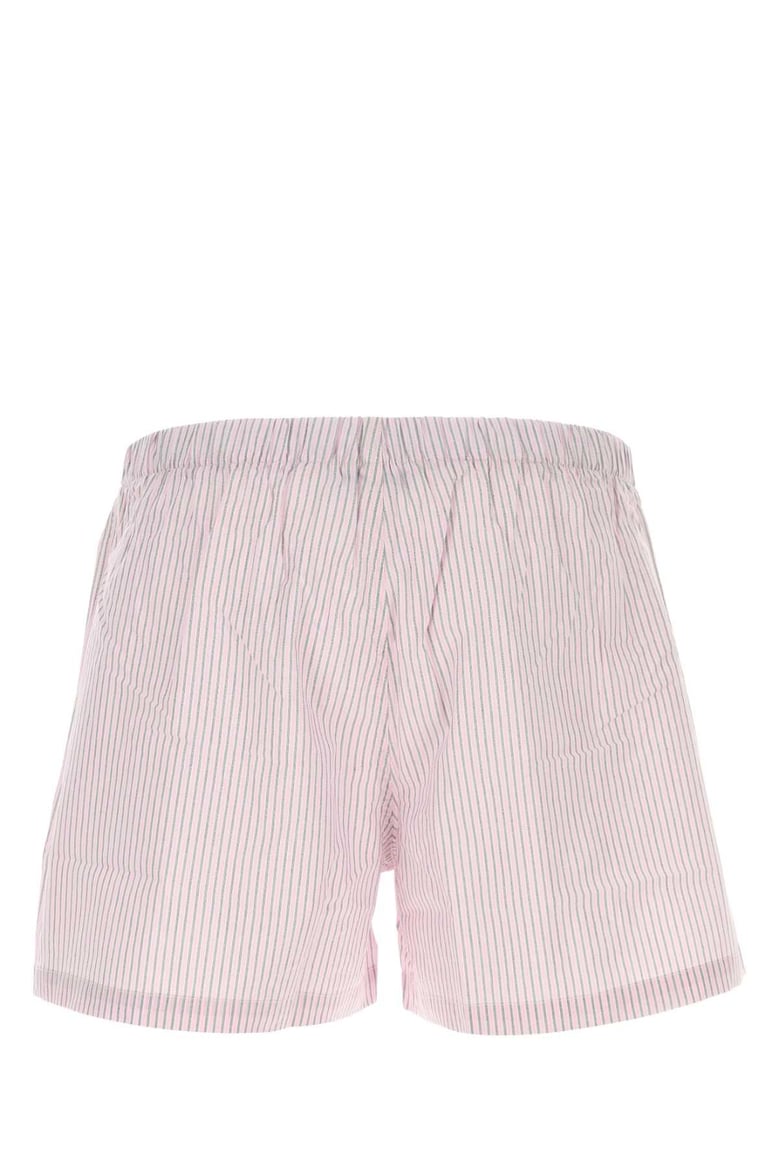 embroidered cotton pyjama shorts by Selfnex