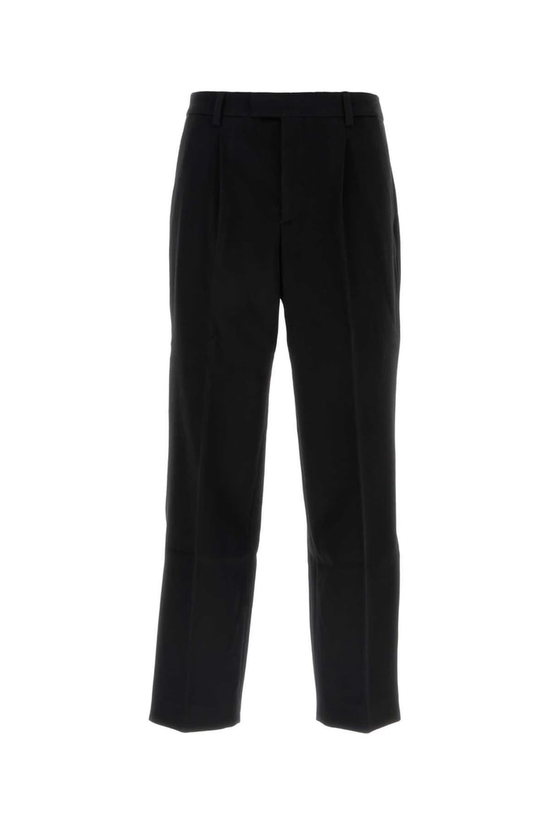 black felt pant by Selfnex