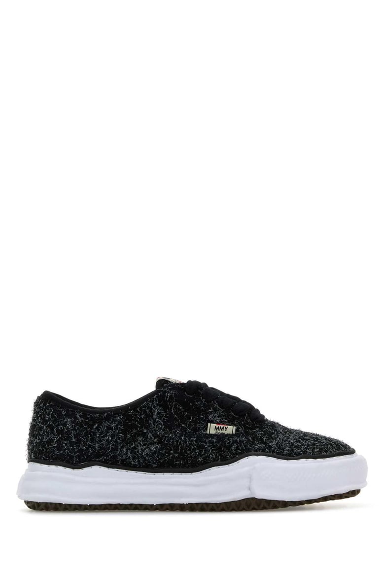 black fabric sneaker by Selfnex