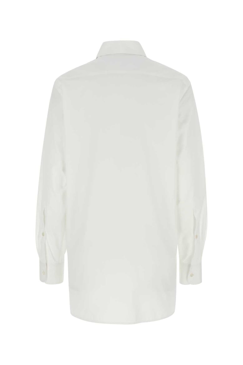 white poplin shirt by Selfnex