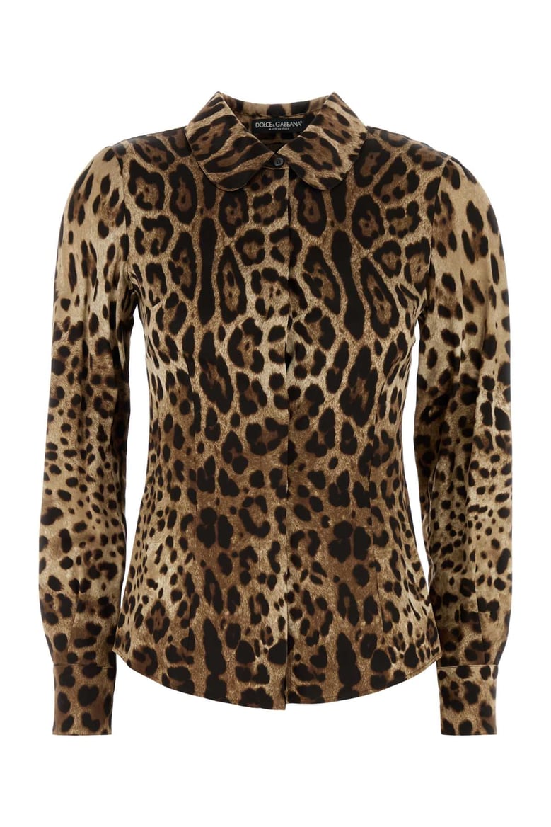 printed satin shirt by Selfnex