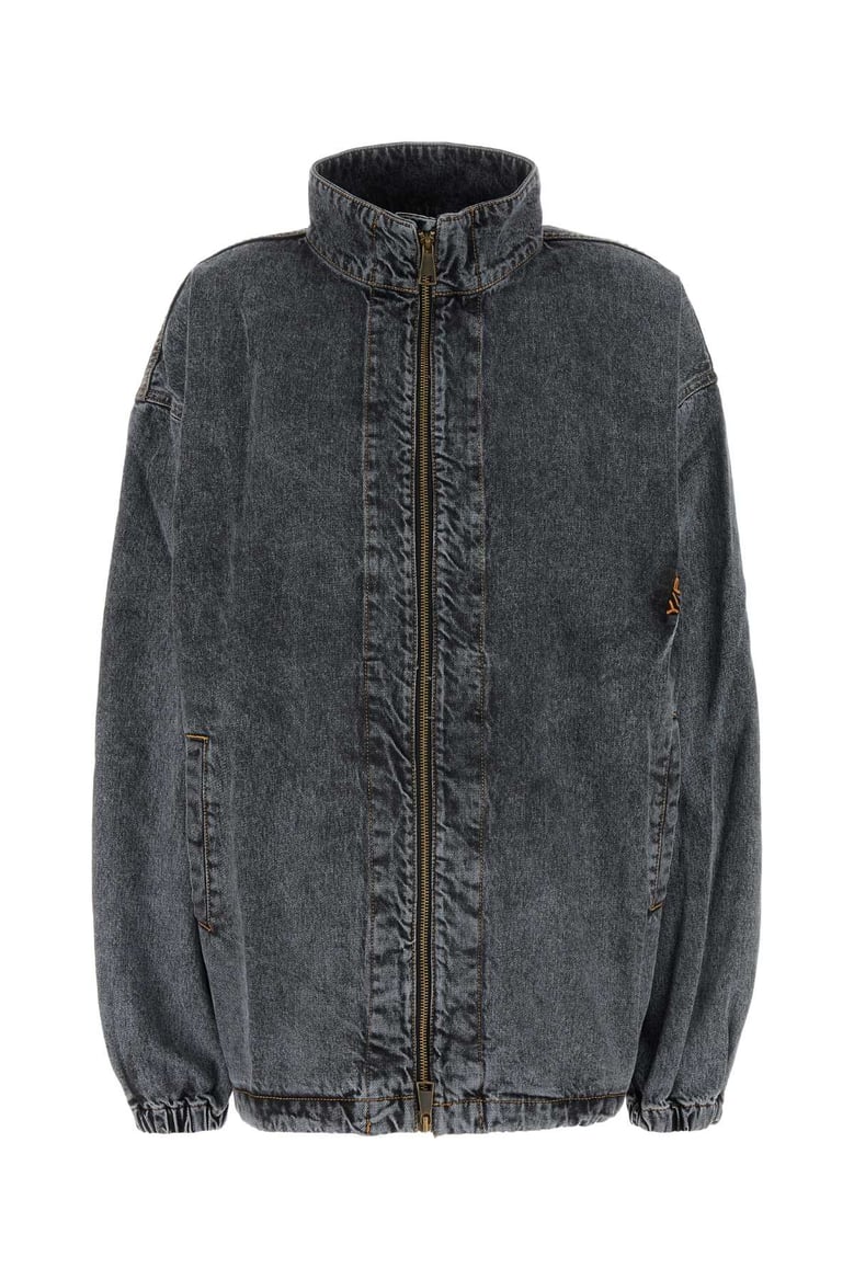 black denim jacket by Selfnex