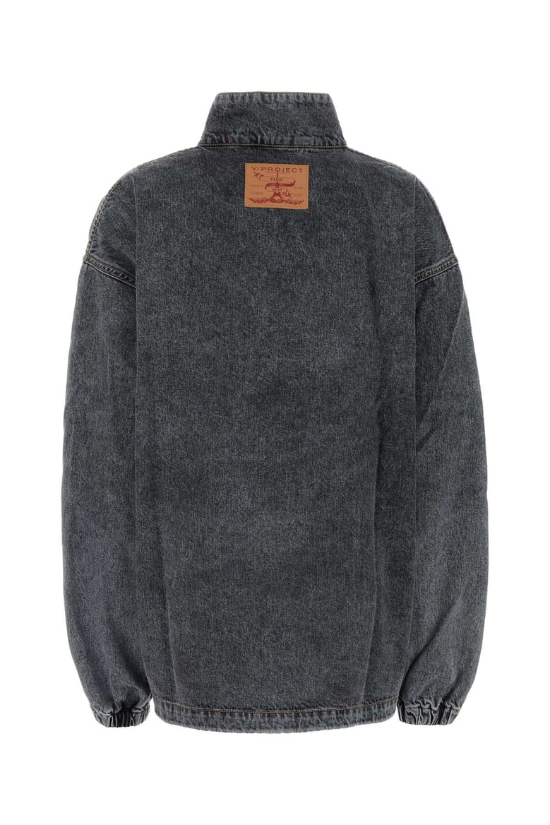 black denim jacket by Selfnex