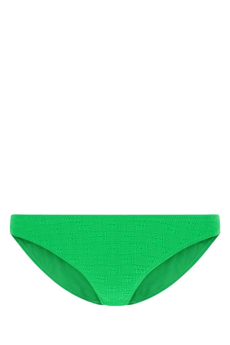 logo detail knit bikini bottom by Selfnex