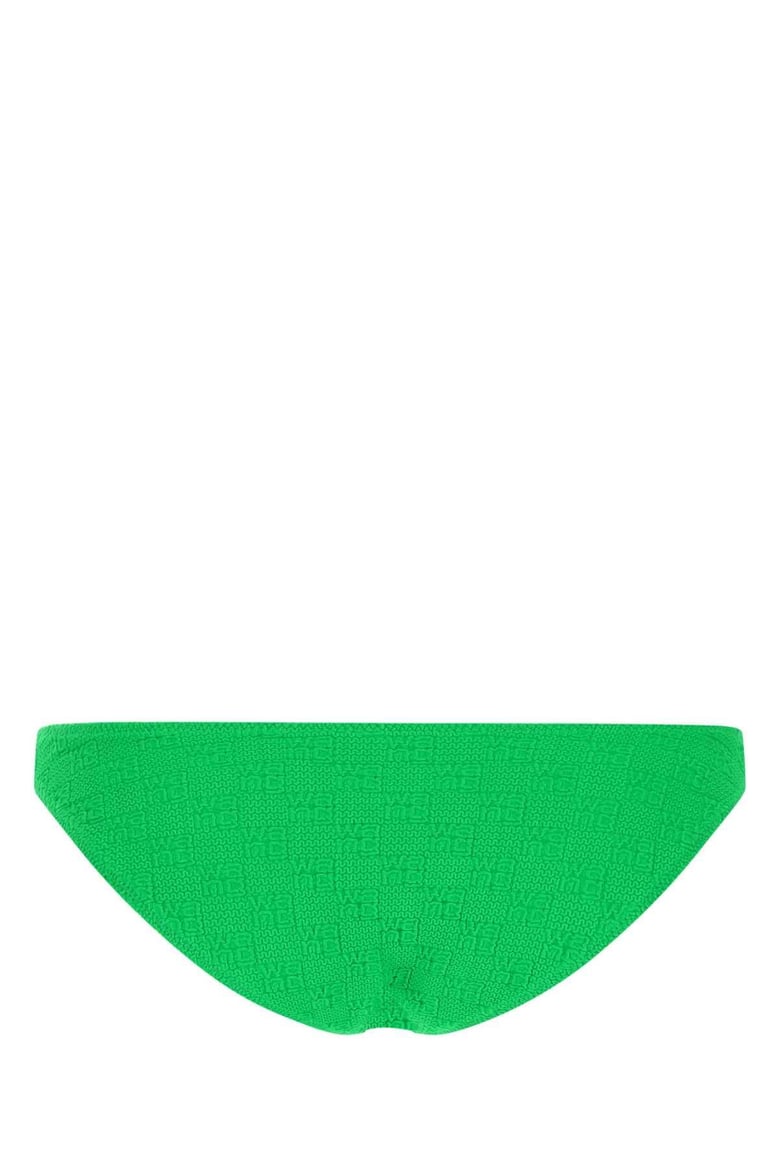 logo detail knit bikini bottom by Selfnex