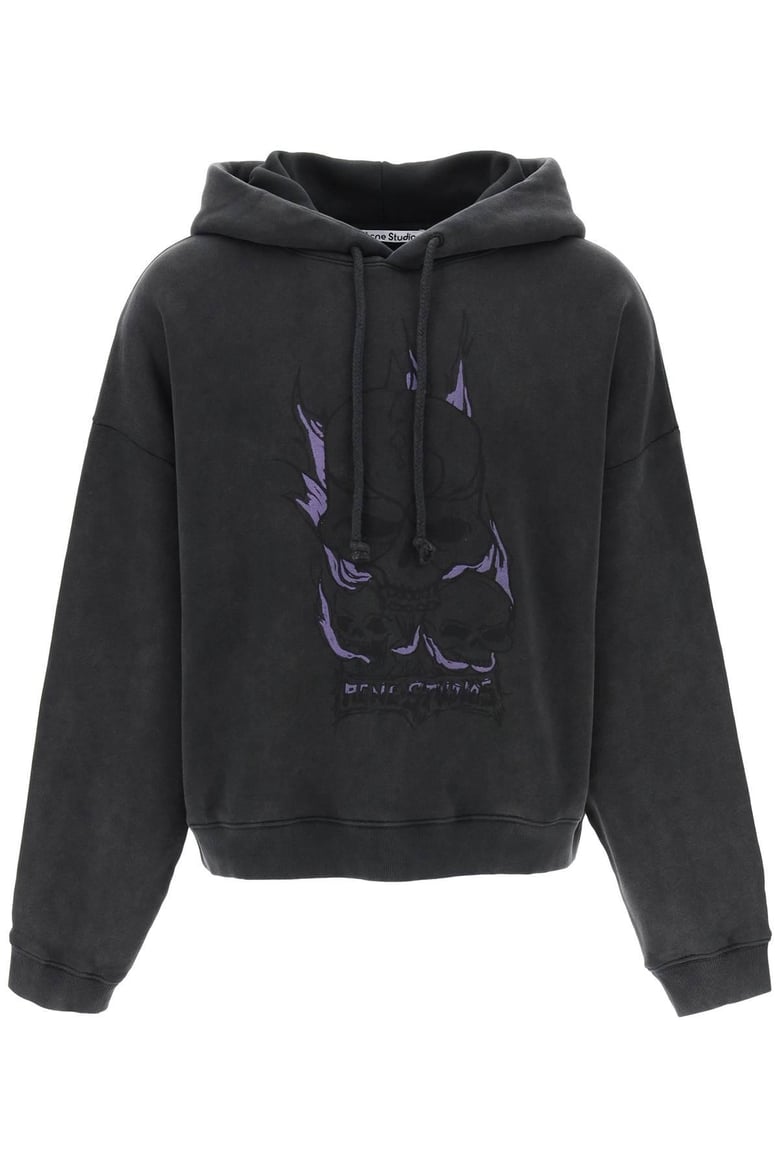 skull print sweatshirt by Selfnex