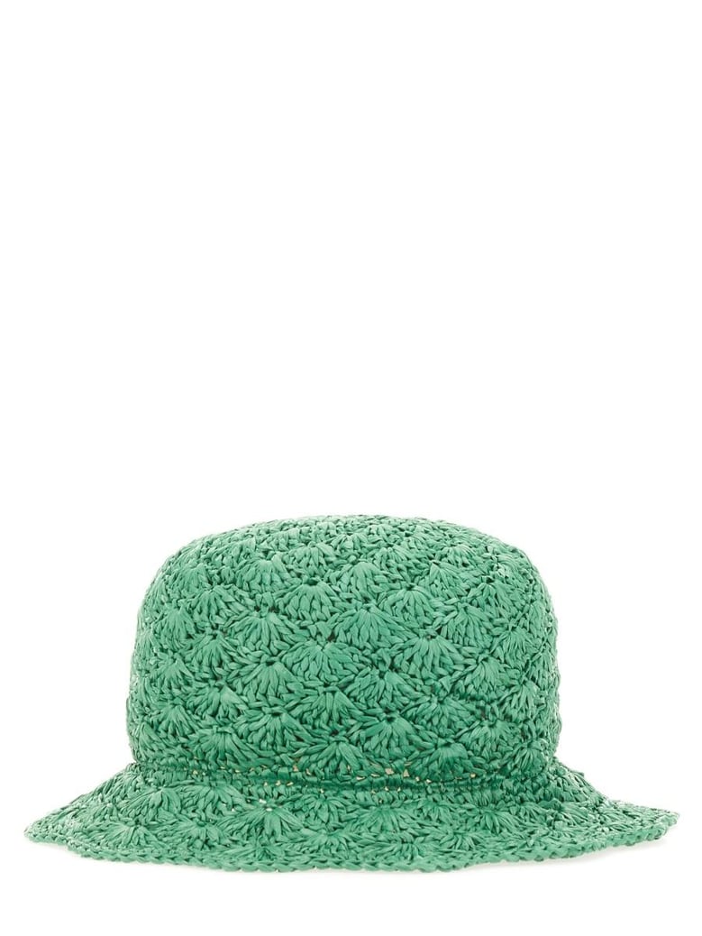raffia bucket hat by Selfnex
