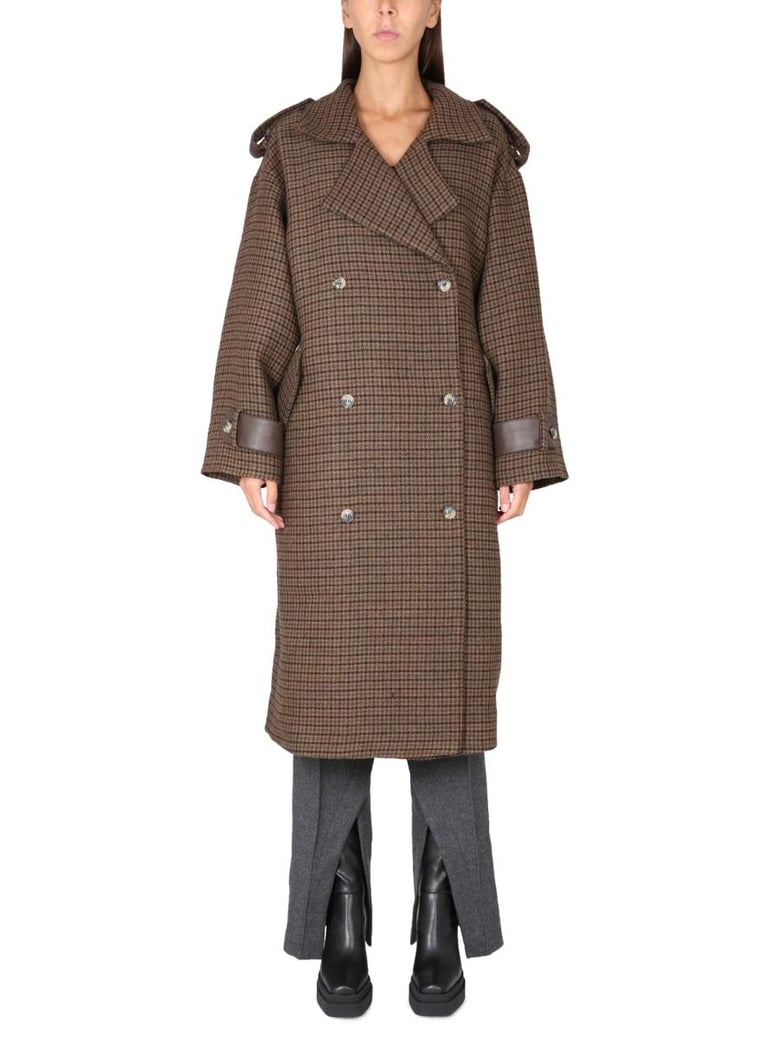 shamali oversize coat by Selfnex