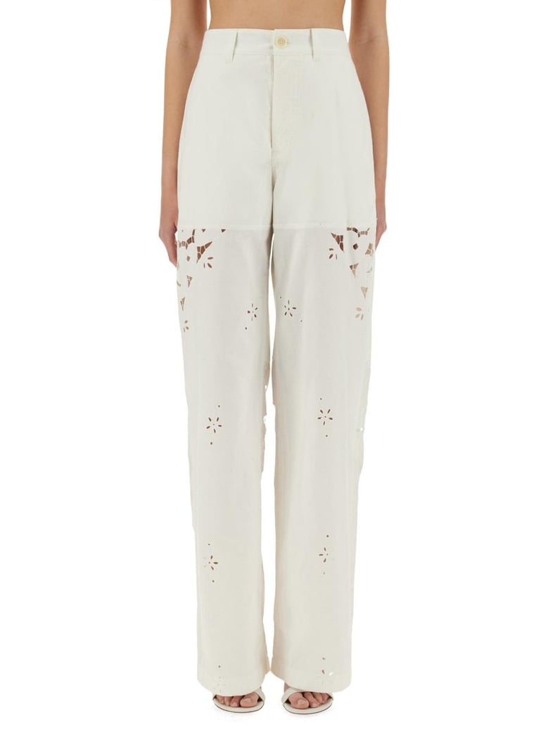 upcycled linen pants by Selfnex