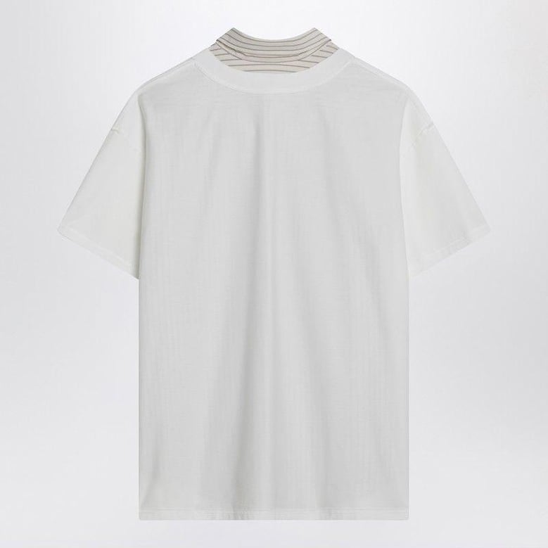 white reversed shirt t-shirt by Selfnex
