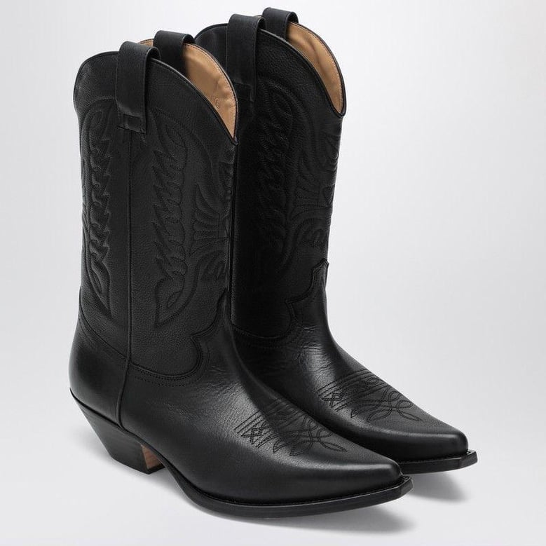 black florence cowboy boots by Selfnex