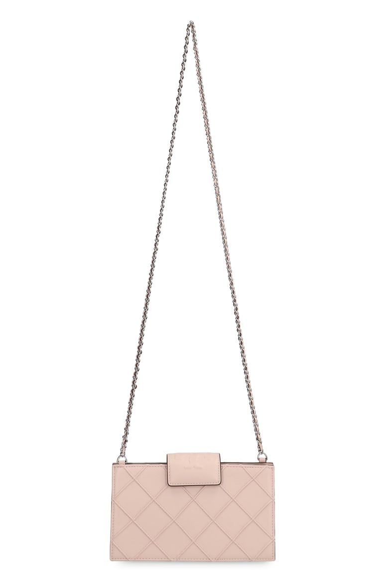 black quilted chain bag by Selfnex