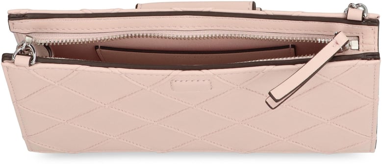 black quilted chain bag by Selfnex