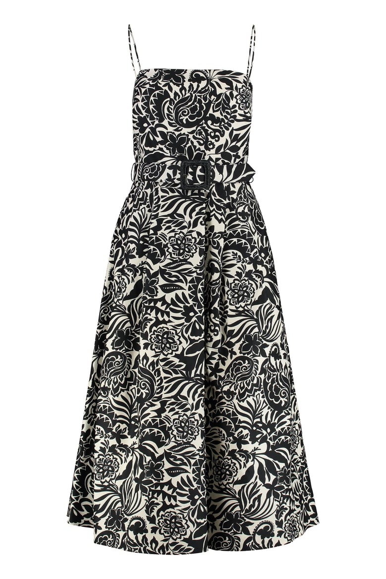 floral midi dress by Selfnex
