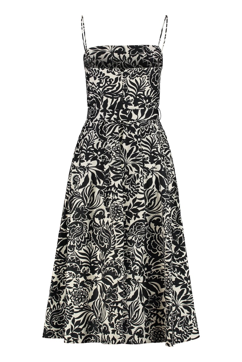 floral midi dress by Selfnex