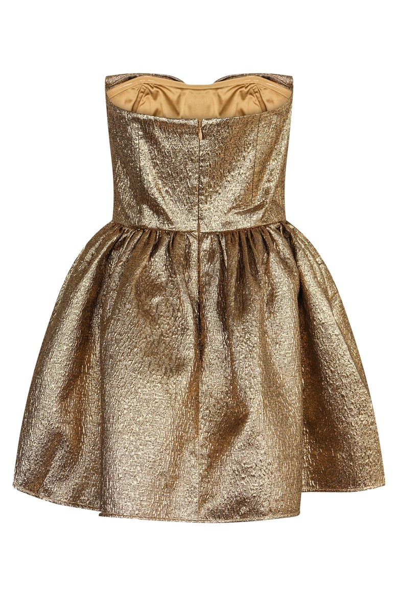 jaquard mini dress by Selfnex
