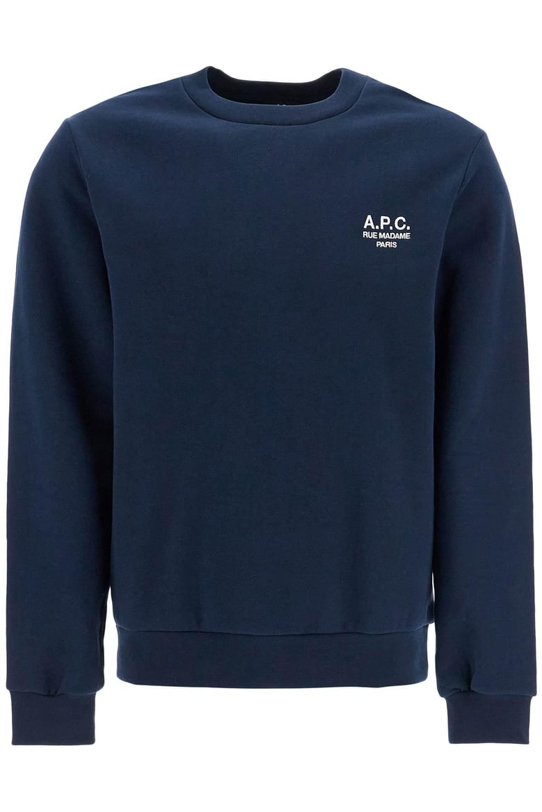 standard rue madame cotton crew-neck sweatshirt by Selfnex