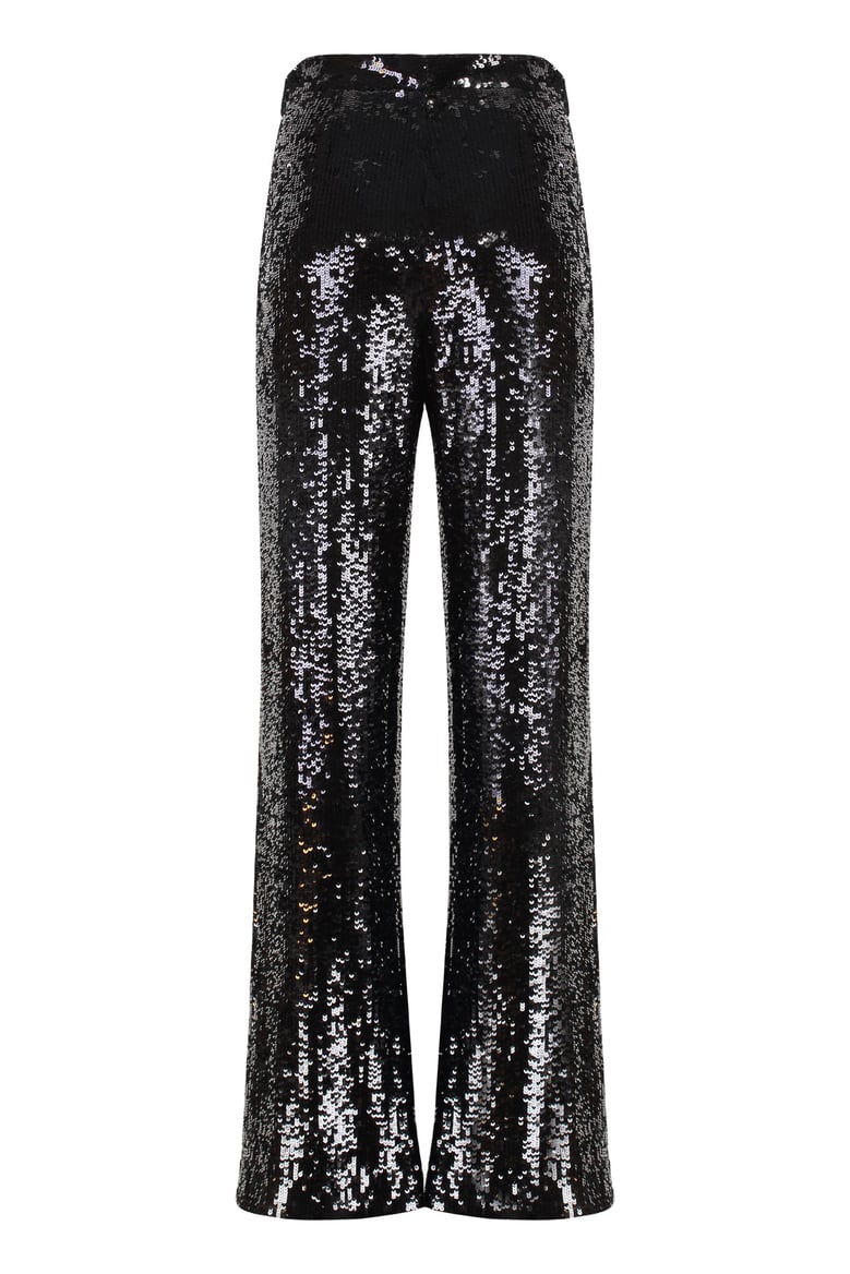 sequined trousers by Selfnex