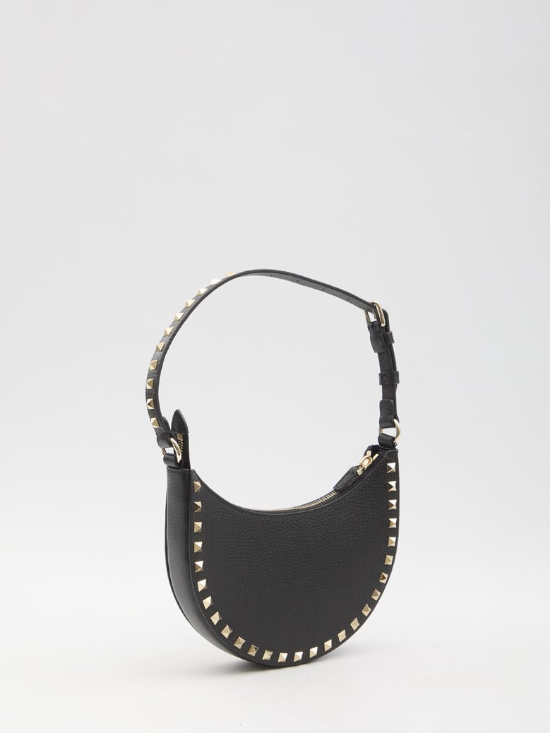 mini rockstud hobo bag by Selfnex