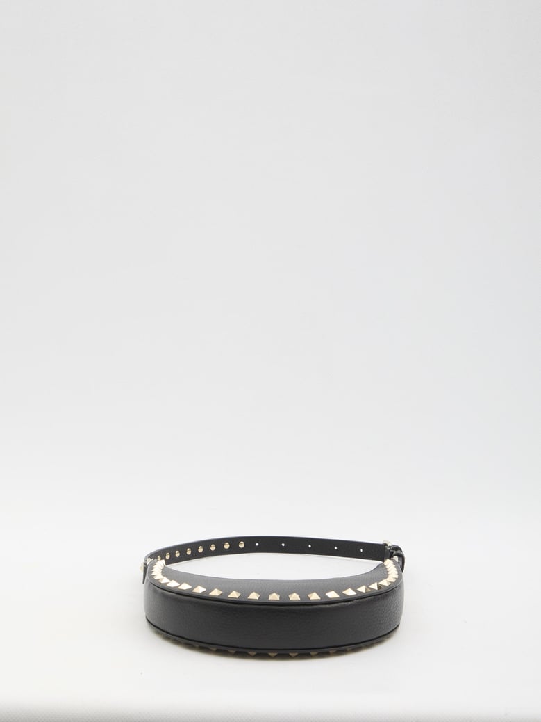 mini rockstud hobo bag by Selfnex