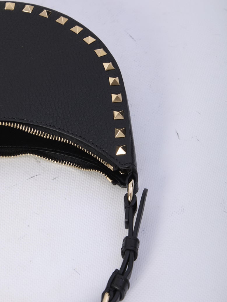 mini rockstud hobo bag by Selfnex