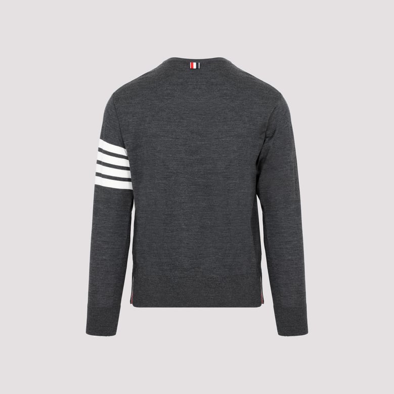 wool 4-bar pullover by Selfnex