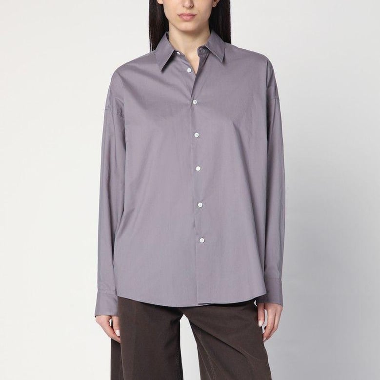 new uniform taro-coloured shirt by Selfnex