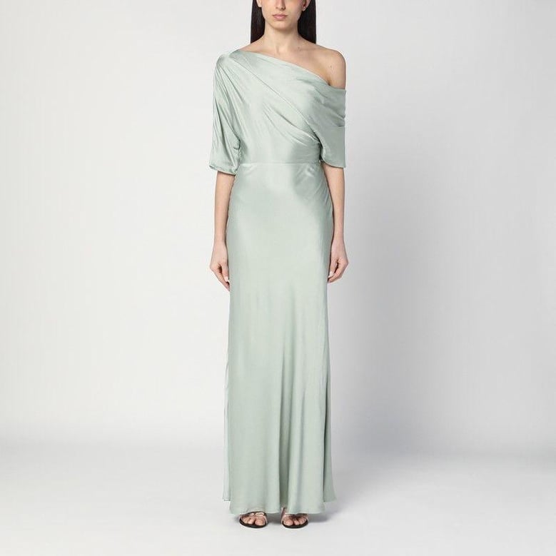 asymmetrical long dress marisa by Selfnex