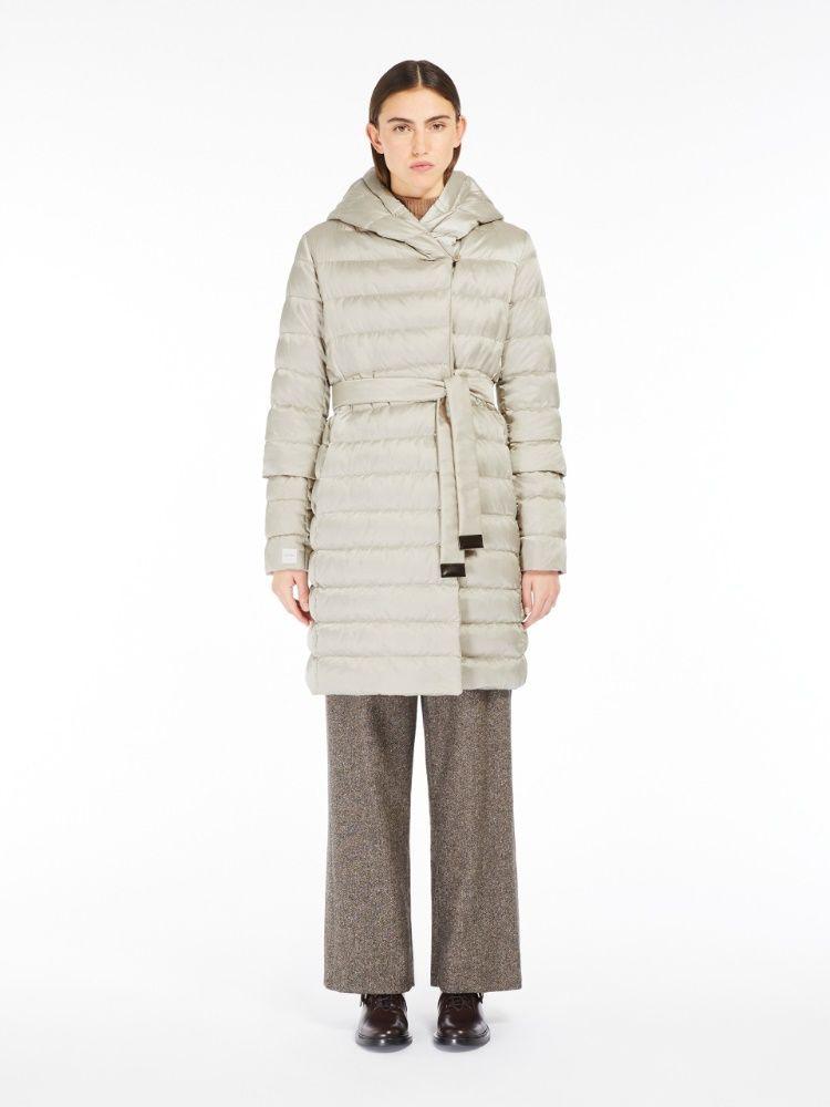 novef quilted coat camel by Selfnex