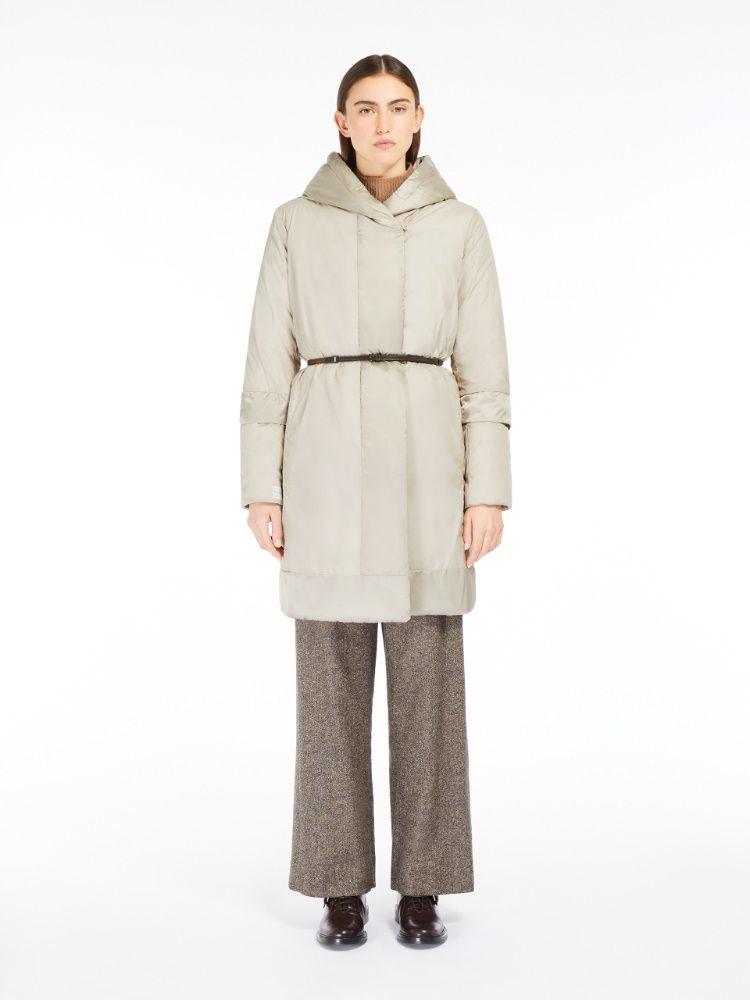 novef quilted coat camel by Selfnex