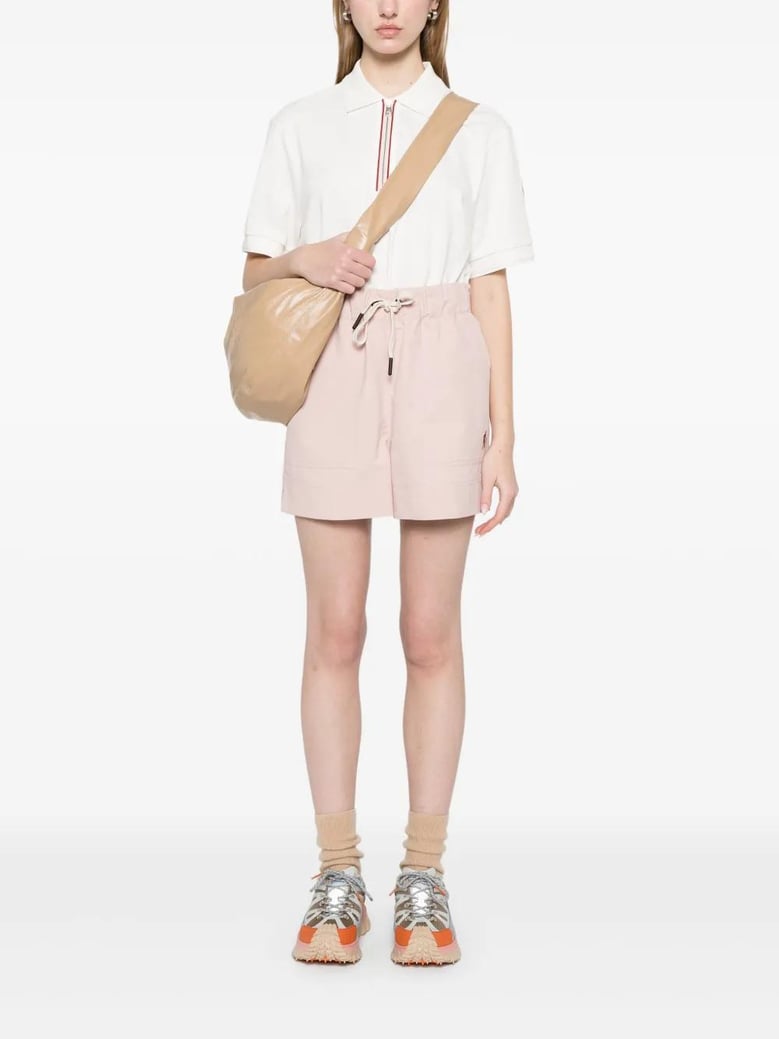 cotton gabardine shorts by Selfnex