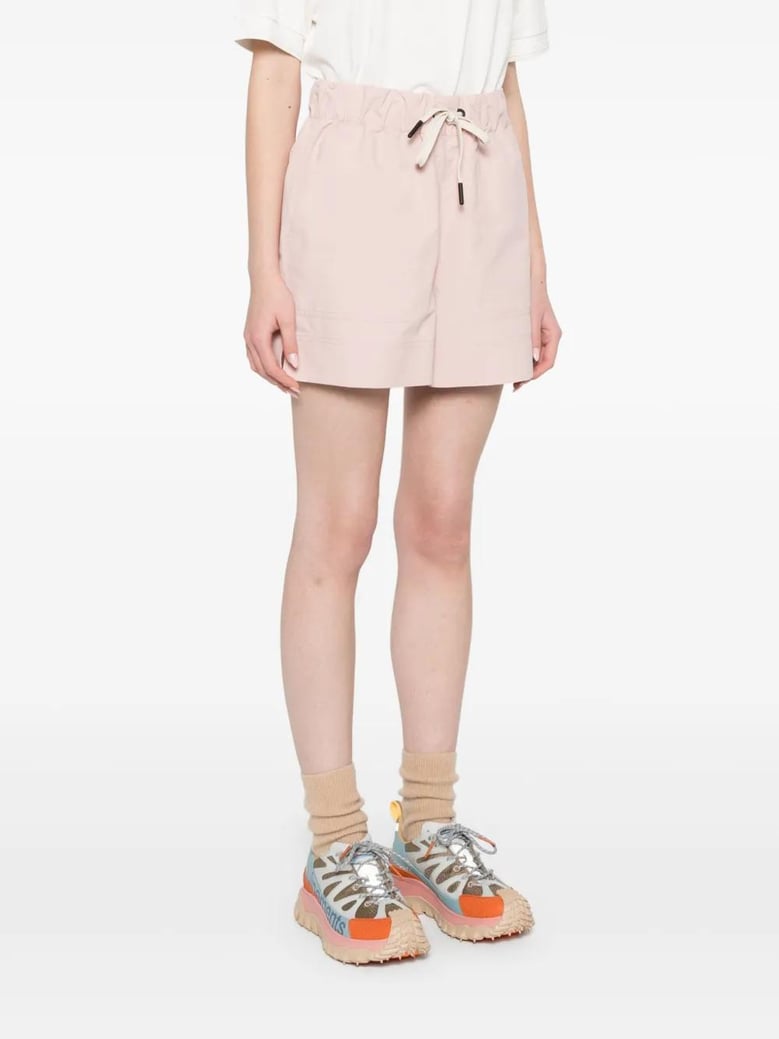 cotton gabardine shorts by Selfnex