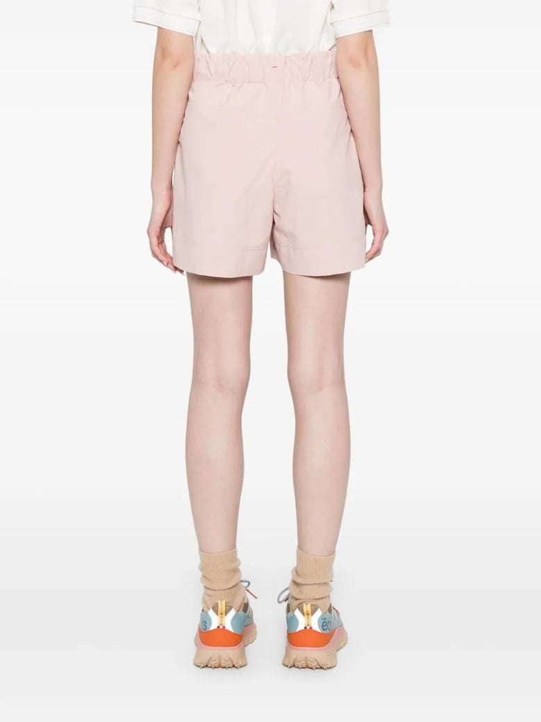 cotton gabardine shorts by Selfnex