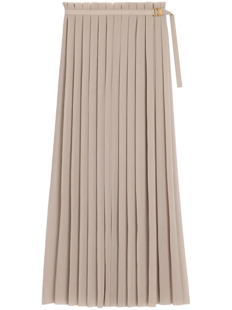 long pleated skirt by Selfnex