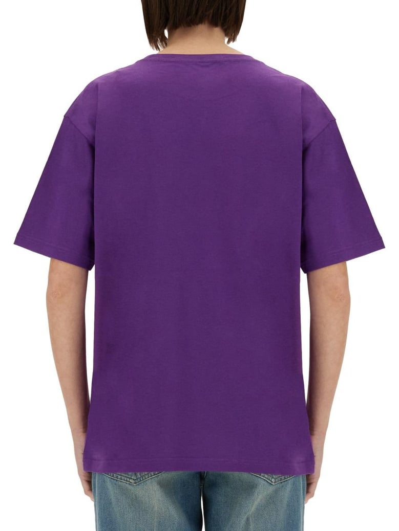 chez valentino print tshirt by Selfnex