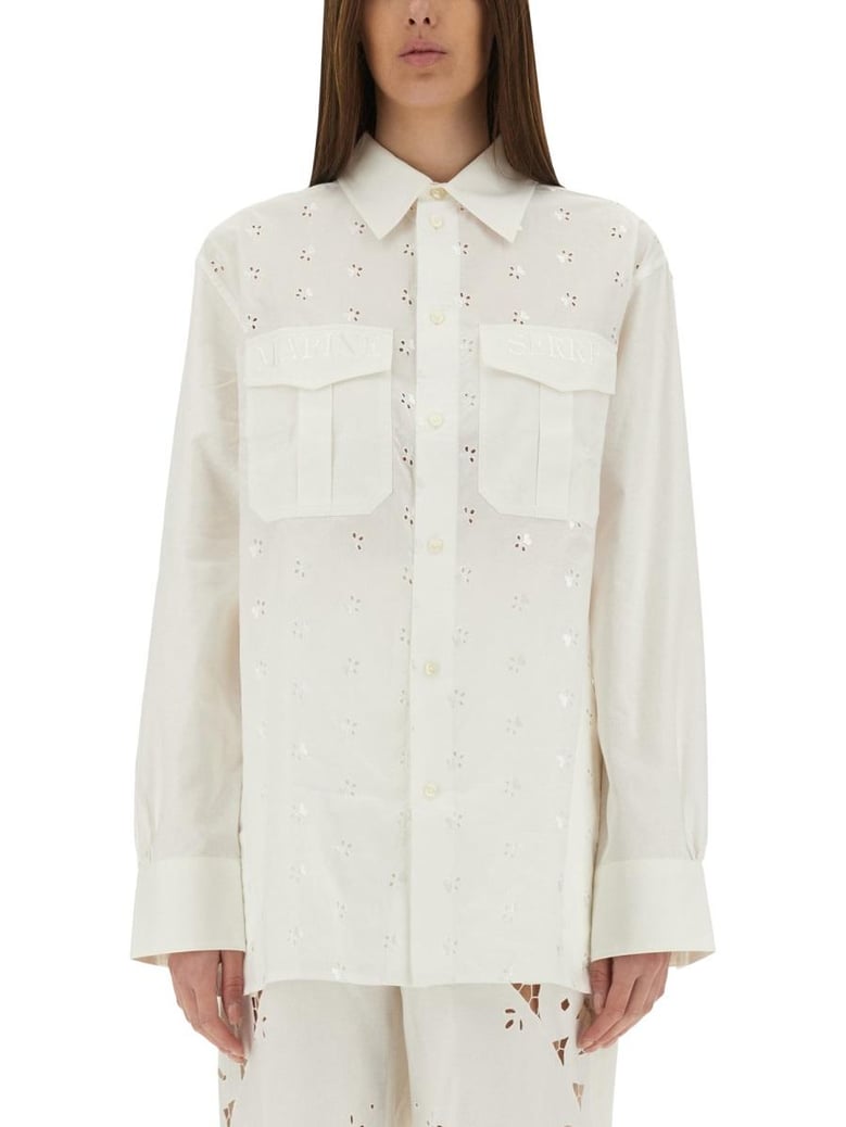 upcycled linen shirt by Selfnex