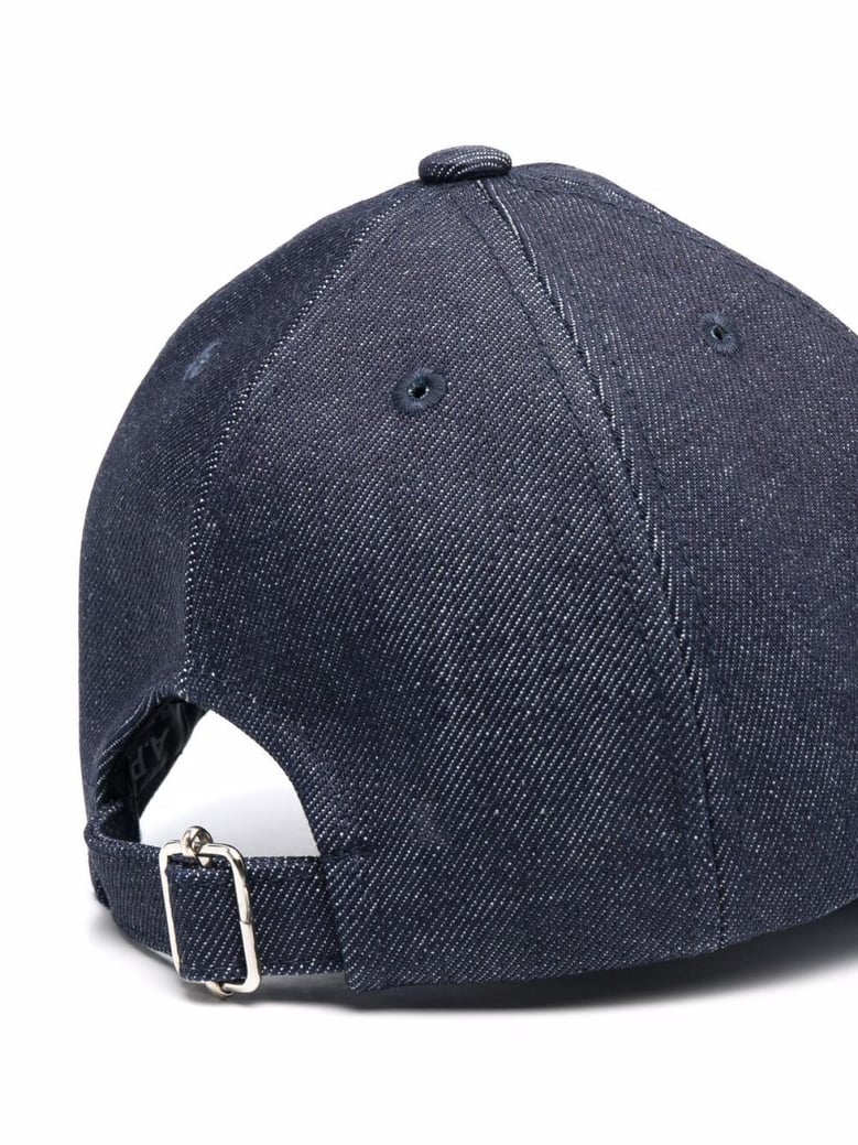eden hat in denim blue canva by Selfnex