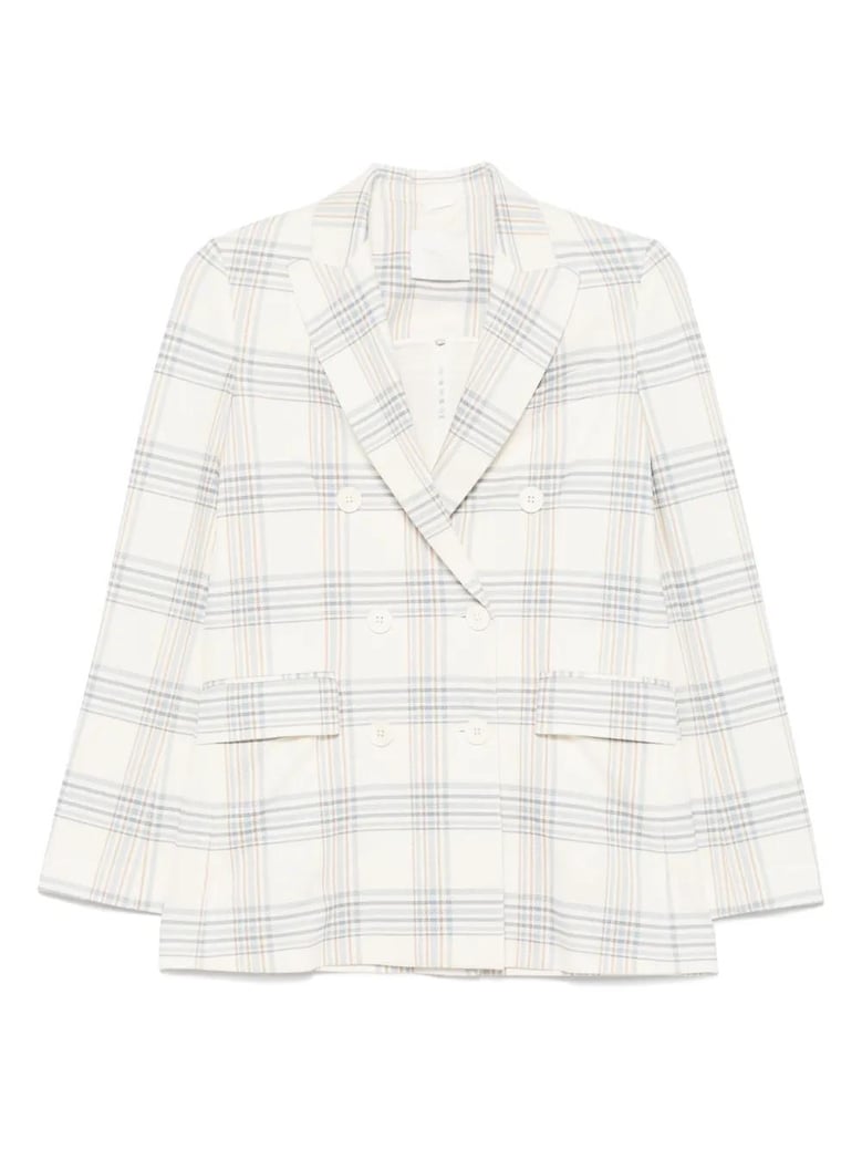 cotton double-breasted jacket by Selfnex