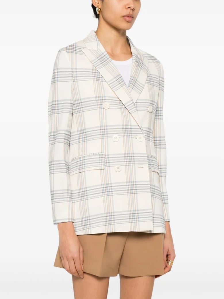 cotton double-breasted jacket by Selfnex