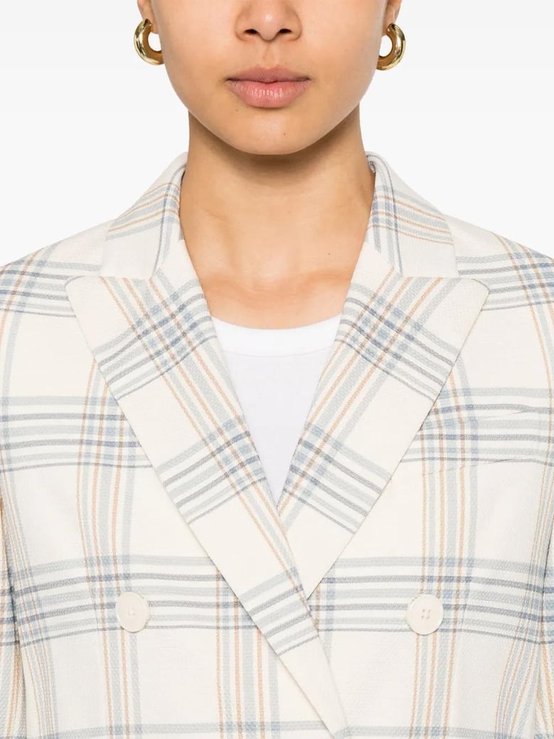 cotton double-breasted jacket by Selfnex