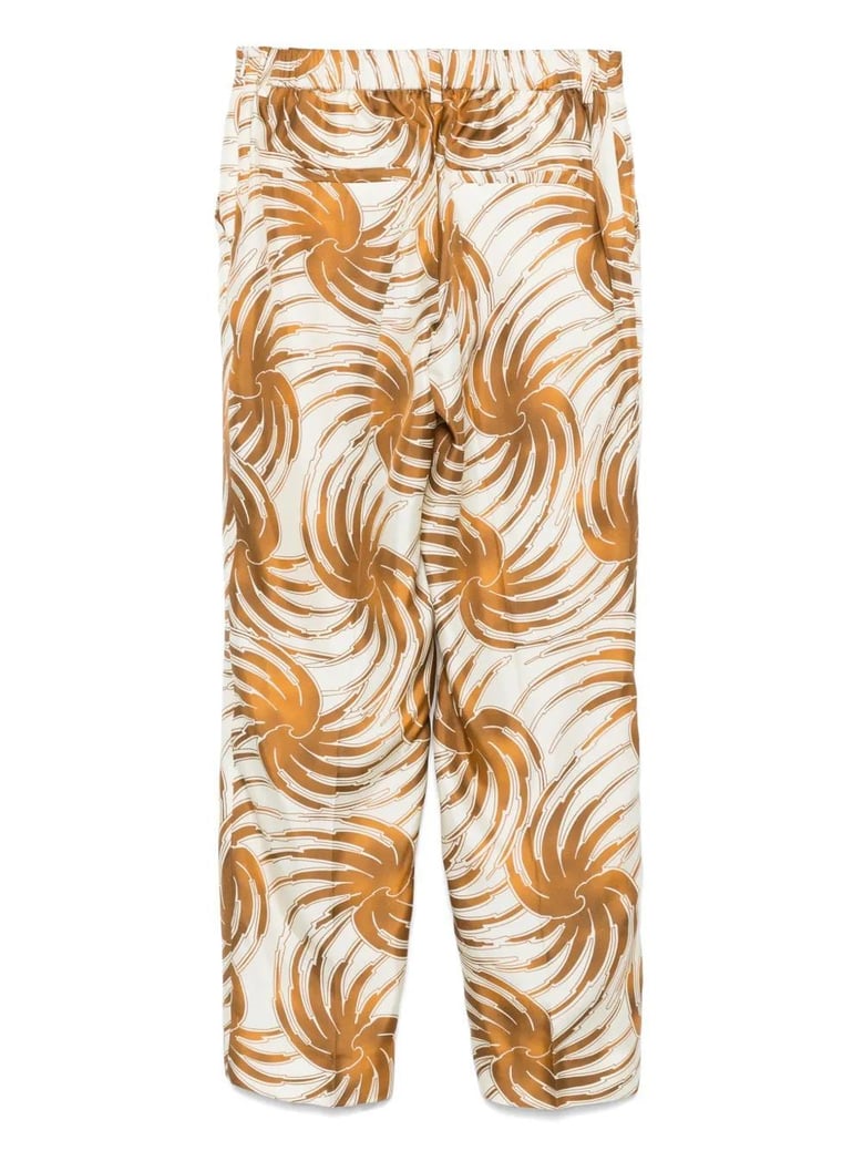 silk trousers by Selfnex