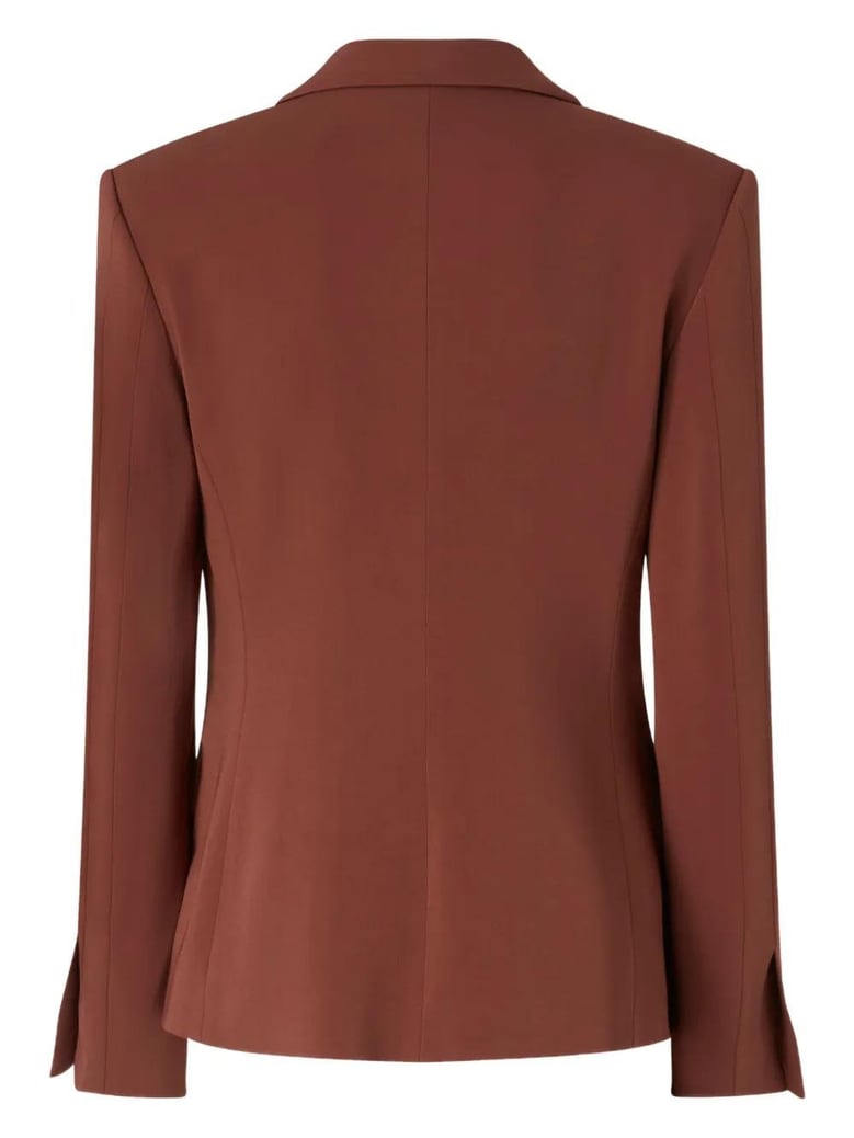 gente single-breasted one button jacket by Selfnex
