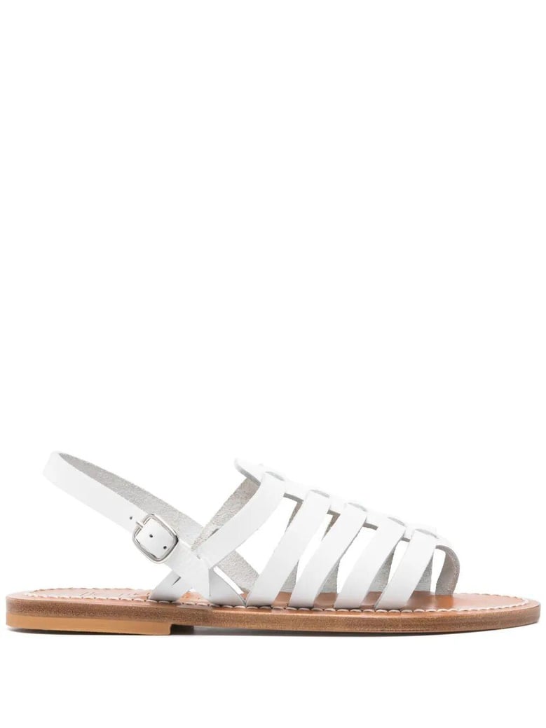homere leather sandals by Selfnex