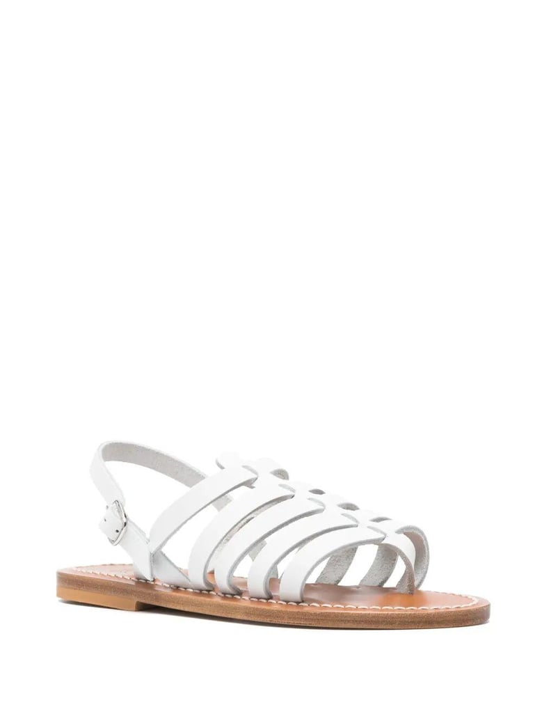 homere leather sandals by Selfnex