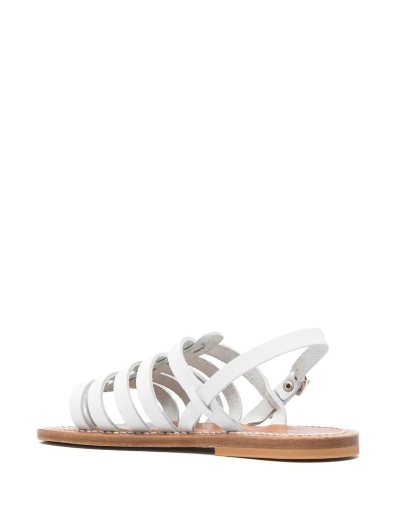 homere leather sandals by Selfnex