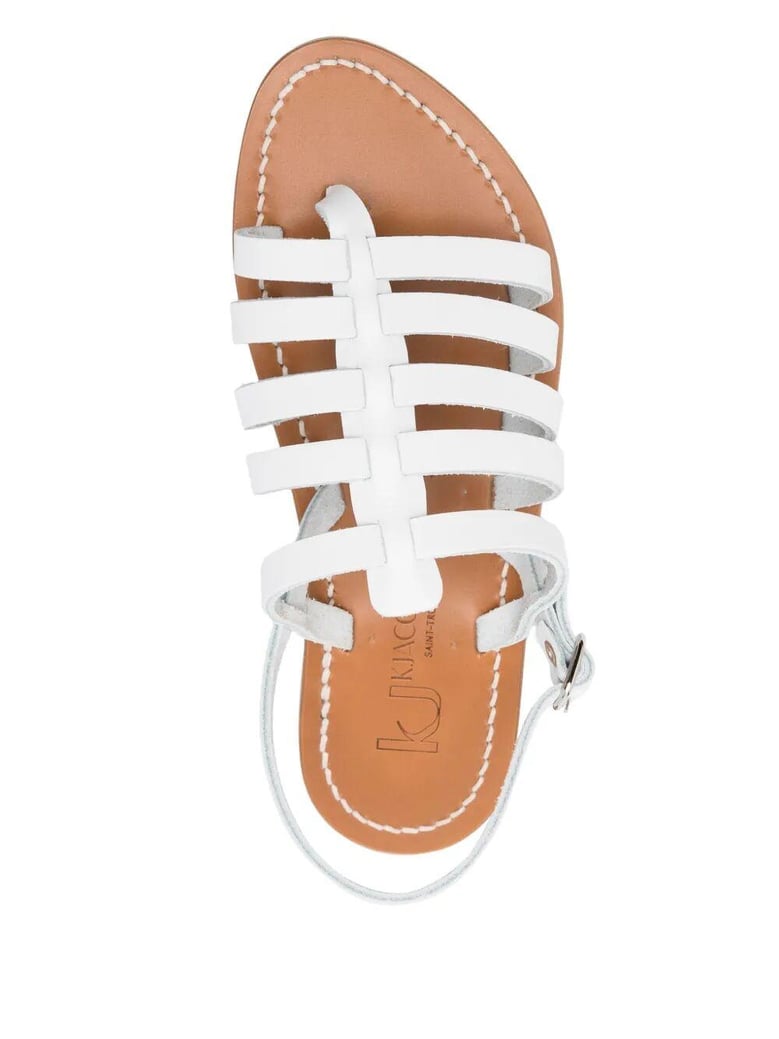homere leather sandals by Selfnex