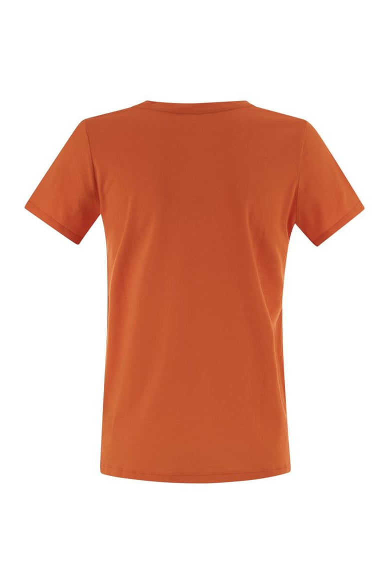 crew-neck short-sleeved cotton t-shirt by Selfnex
